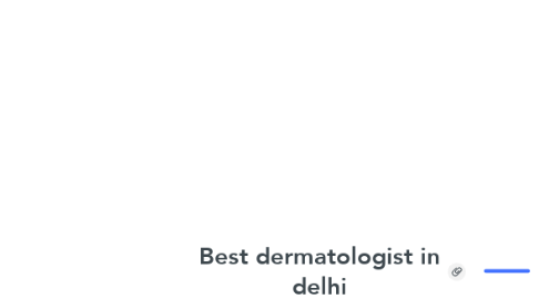 Mind Map: Best dermatologist in delhi