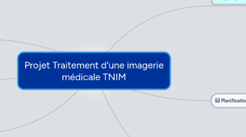 Mind Map: Projet Traitement d'une imagerie médicale TNIM