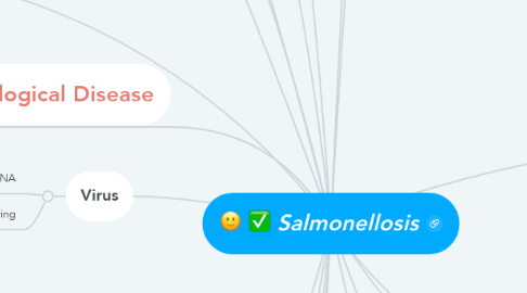 Mind Map: Salmonellosis