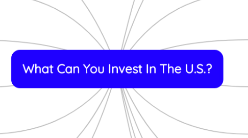Mind Map: What Can You Invest In The U.S.?