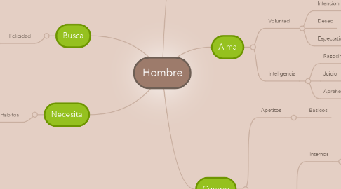 Mind Map: Hombre