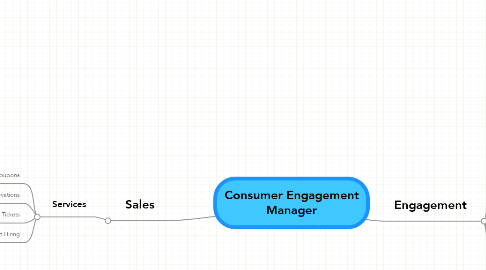 Mind Map: Consumer Engagement Manager
