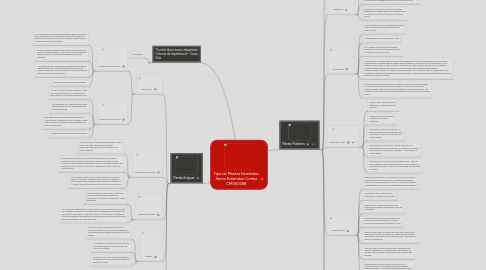 Mind Map: Tipo de Plantas Idustriales Aaron Estanislao Cortez CM060288