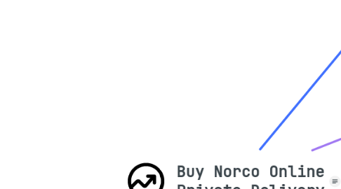 Mind Map: Buy Norco Online Private Delivery