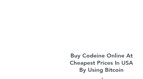 Mind Map: Buy Codeine Online At Cheapest Prices In USA By Using Bitcoin