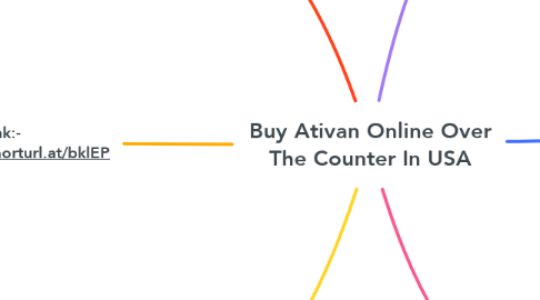 Mind Map: Buy Ativan Online Over The Counter In USA
