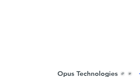Mind Map: Opus Technologies