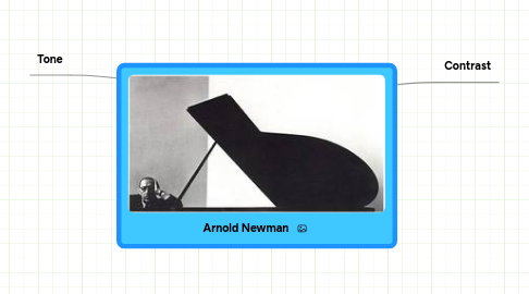 Mind Map: Arnold Newman