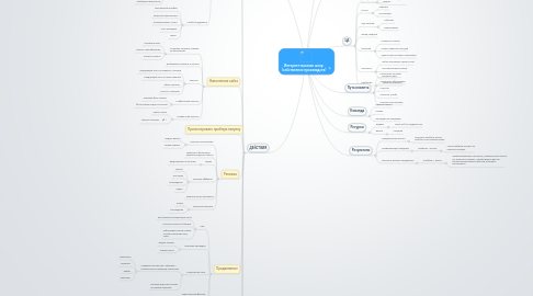 Mind Map: Интернет-магазин штор (собственное производств)