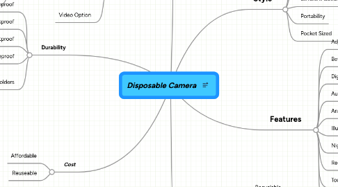 Mind Map: Disposable Camera