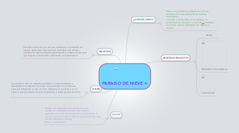Mind Map: PARAISO DE NIEVE