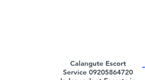 Mind Map: Calangute Escort Service 09205864720 Independent Escorts in Calangute