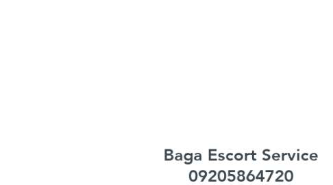 Mind Map: Baga Escort Service 09205864720 Independent Escorts in Baga