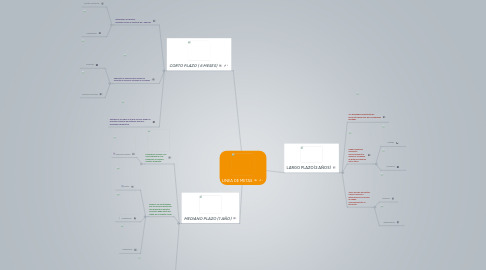 Mind Map: LINEA DE METAS