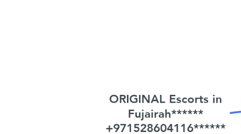 Mind Map: ORIGINAL Escorts in Fujairah****** +971528604116****** Fujairah Escorts MODELS