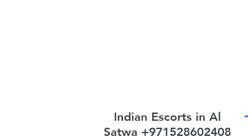 Mind Map: Indian Escorts in Al Satwa +971528602408 Al Satwa Indian Escorts