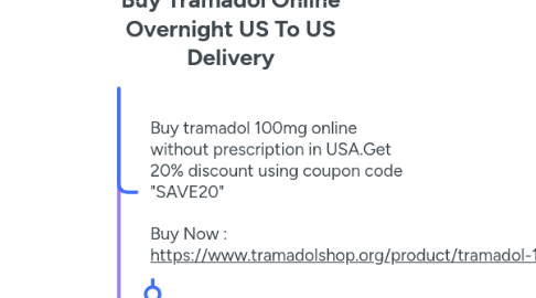 Mind Map: Buy Tramadol Online Overnight US To US Delivery