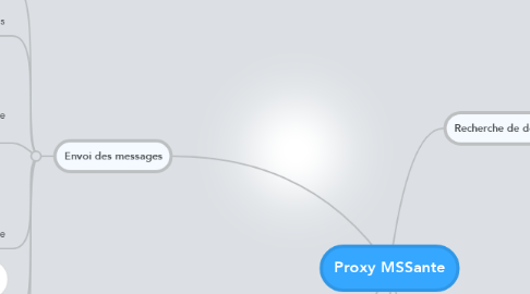 Mind Map: Proxy MSSante