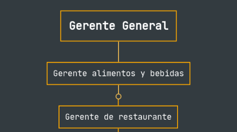 Mind Map: Gerente General