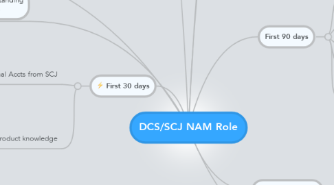 Mind Map: DCS/SCJ NAM Role