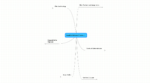 Mind Map: Supplier Selection Process