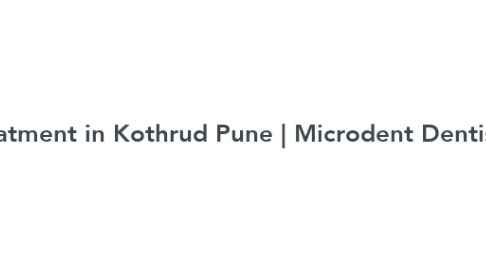 Mind Map: Orthodontic Treatment in Kothrud Pune | Microdent Dentistry