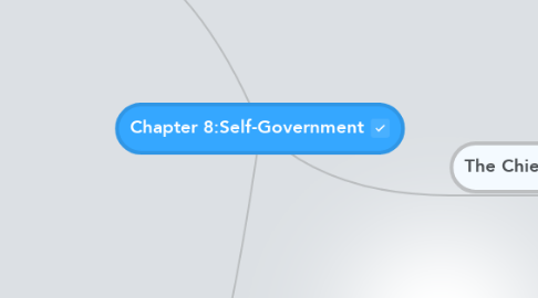 Mind Map: Chapter 8:Self-Government