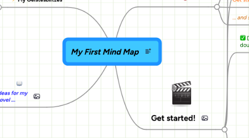 Mind Map: My First Mind Map