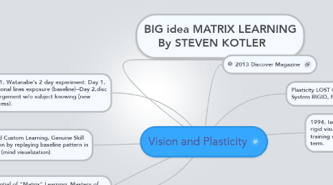 Mind Map: Vision and Plasticity