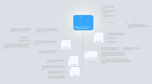 Mind Map: Digestion of Proteins, Lipids, and Starches in Cats