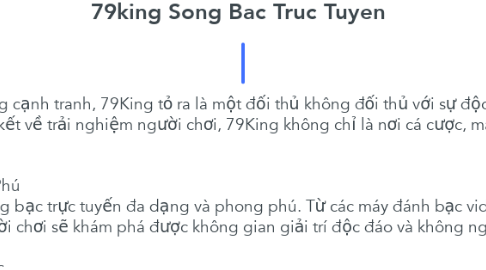 Mind Map: 79king Song Bac Truc Tuyen