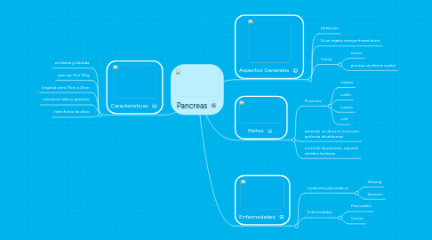 Mind Map: Pancreas