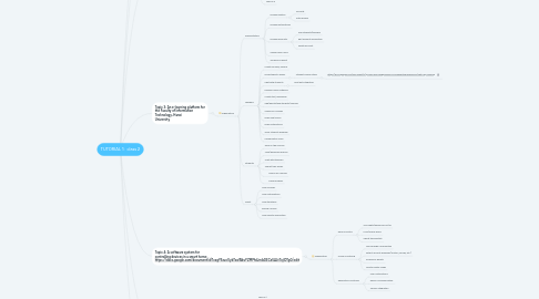 Mind Map: TUTORIAL 1:  class 2