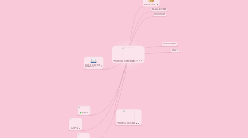 Mind Map: PROCESOS CONTABLES