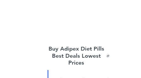 Mind Map: Buy Adipex Diet Pills Best Deals Lowest Prices