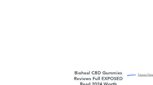 Mind Map: Bioheal CBD Gummies Reviews Full EXPOSED Read 2024 Worth Buying?