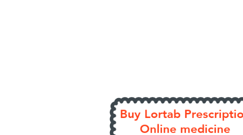 Mind Map: Buy Lortab Prescription Online medicine delivery at fast