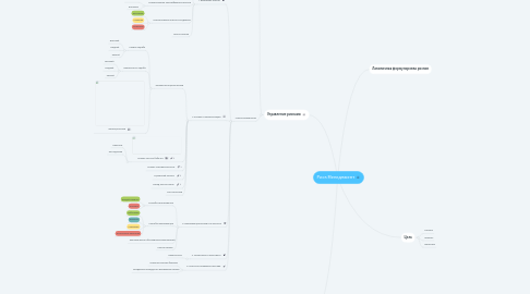 Mind Map: Риск Менеджмент