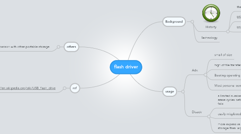 Mind Map: flash driver