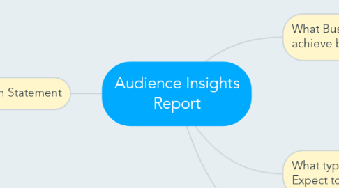 Mind Map: Audience Insights Report