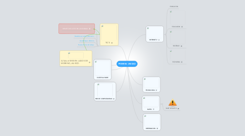 Mind Map: PRIMERA UNIDAD