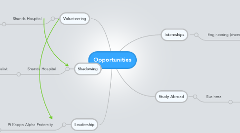 Mind Map: Opportunities