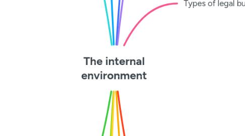 Mind Map: The internal environment