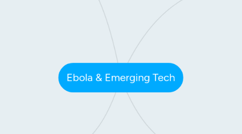 Mind Map: Ebola & Emerging Tech