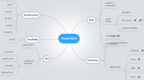 Mind Map: Flood 2013
