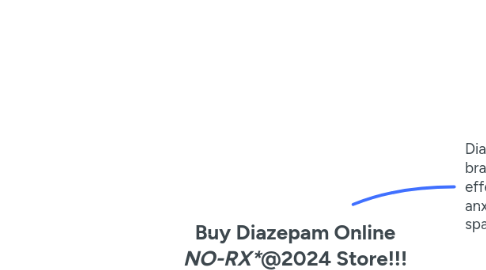 Mind Map: Buy Diazepam Online *NO-RX**@2024 Store!!!