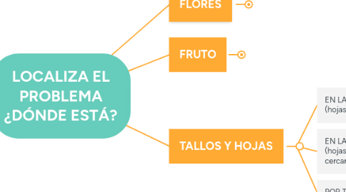 Mind Map: LOCALIZA EL PROBLEMA ¿DÓNDE ESTÁ?