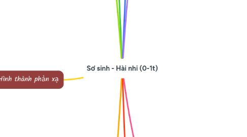 Mind Map: Sơ sinh - Hài nhi (0-1t)