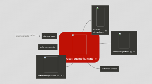 Mind Map: cuerpo humano