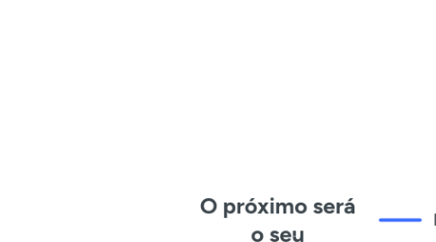 Mind Map: O próximo será o seu